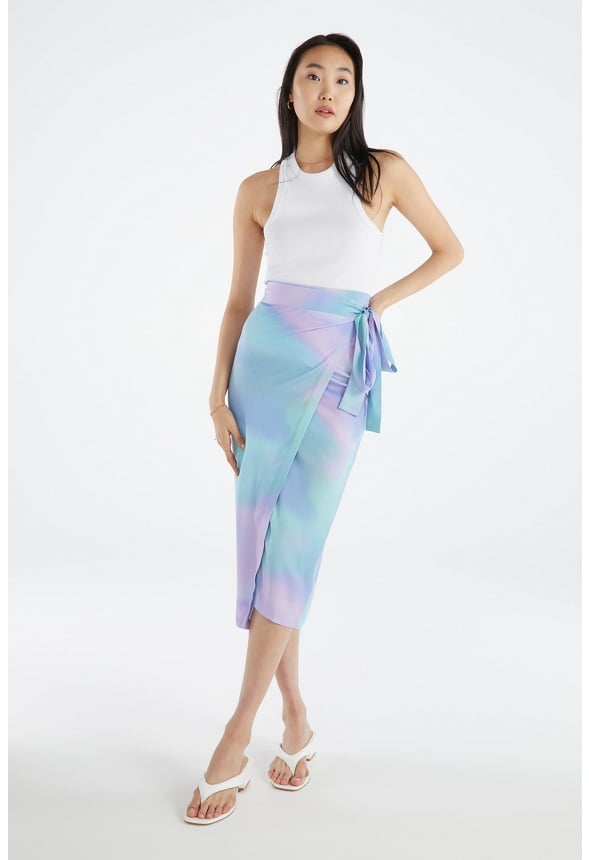 Versatile Wrap Skirt Limpet Shell Multi