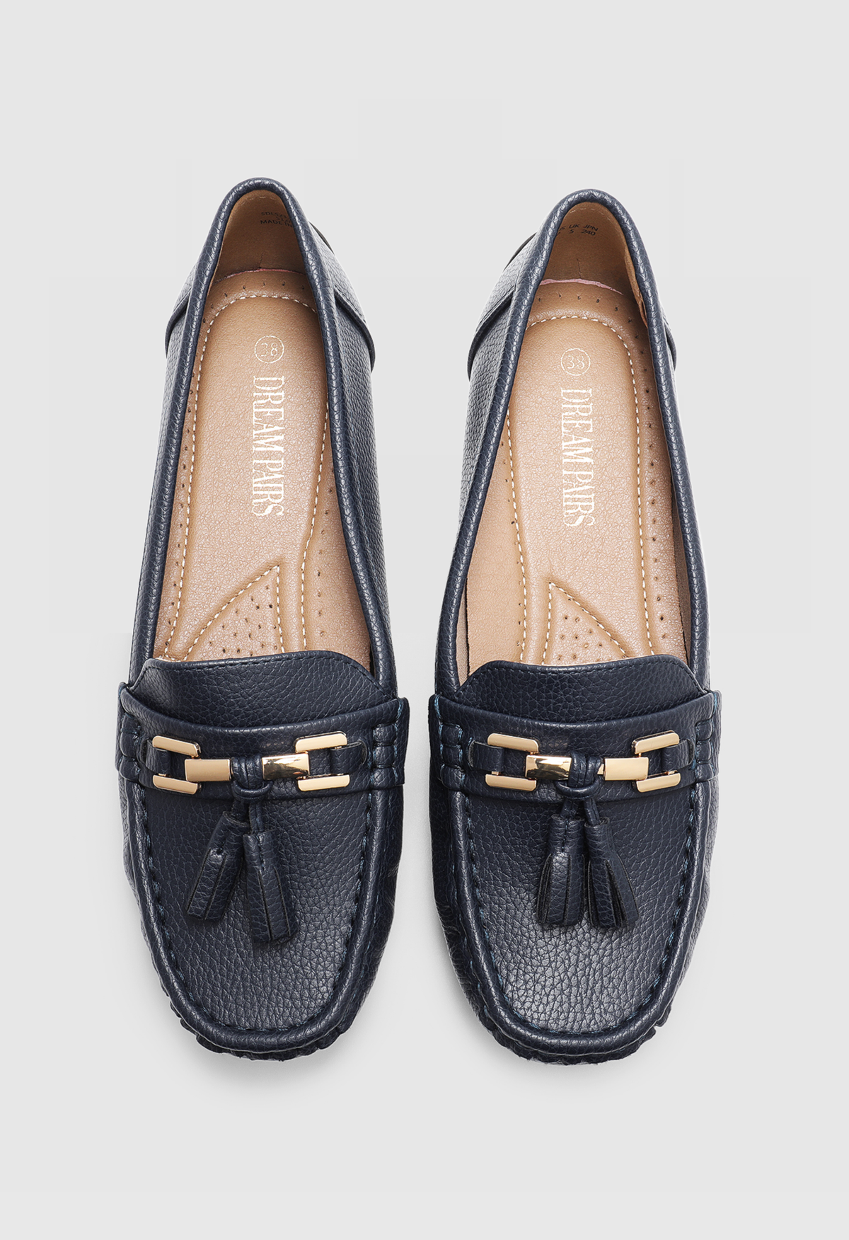DREAM PAIRS Loafers for Women Slip On Comfortable Casual Fashion Flats
