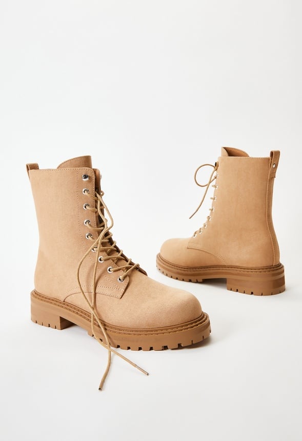 Briar Lace Up Ankle Boot Sand
