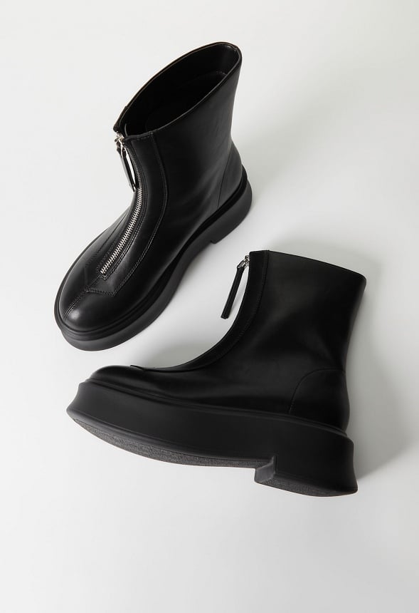 Bria Combat Boot Black