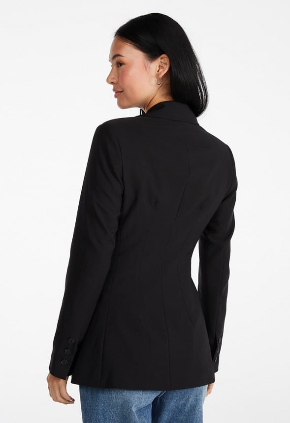 Tailored City Blazer Black Caviar