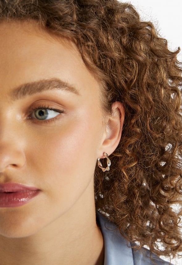Joanna Mixed Hoop Earrings Multipack Silver