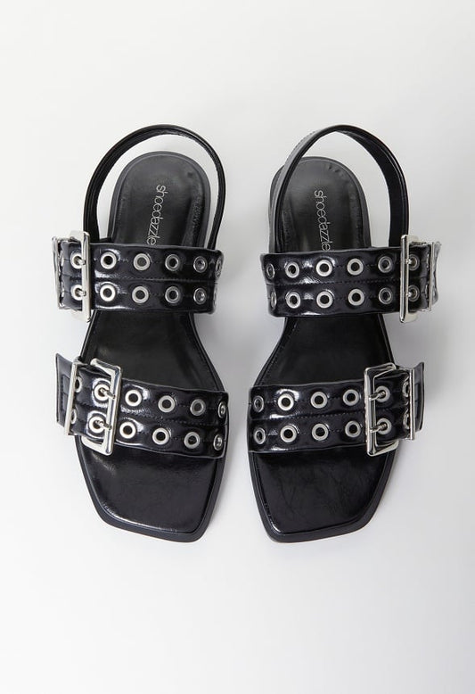 Kiki Flat Sandal Black