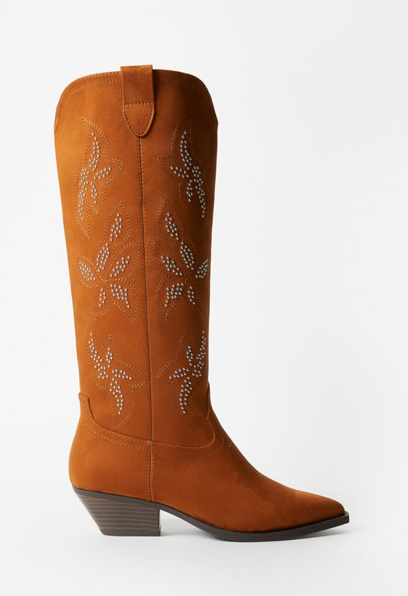 Teddi Western Boot Camel