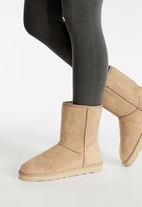 Brynne Fuzzie Ankle Boot Incense