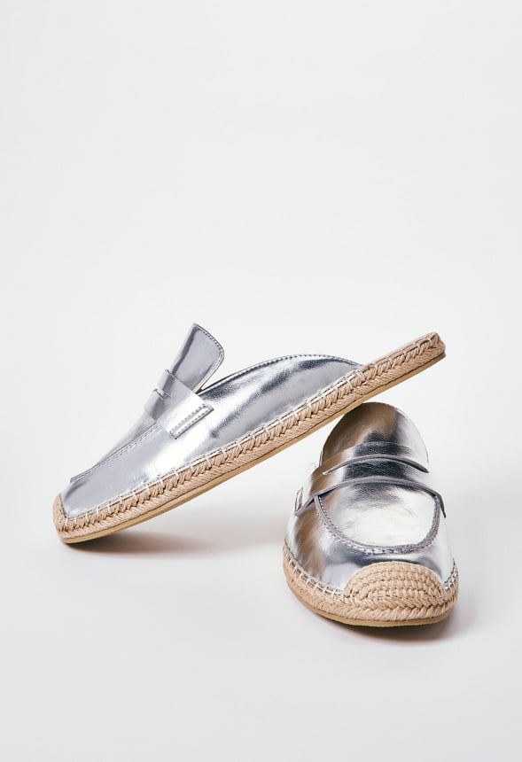 Ailana Flat Mule Silver
