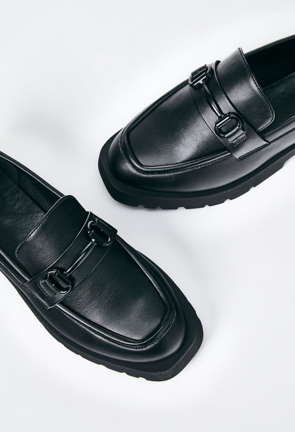 Frankie Flat Loafer Black