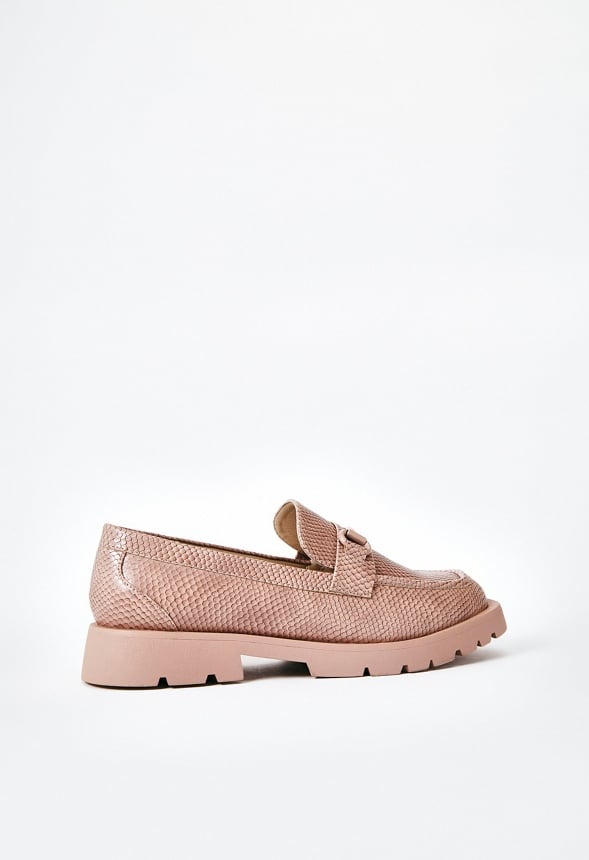 Frankie Flat Loafer Blush