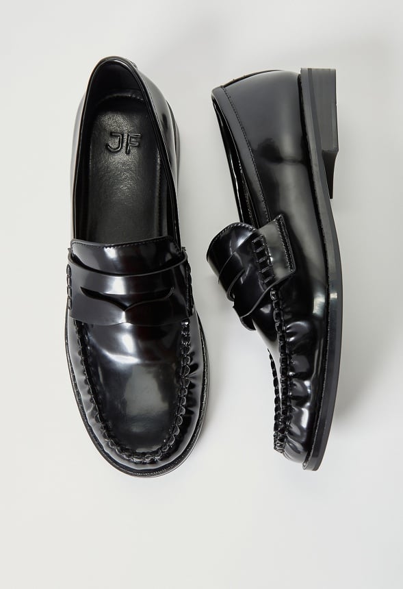 Camryn Flat Loafer Black