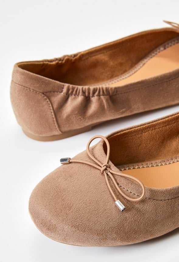 Andi Ballet Flat Taupe