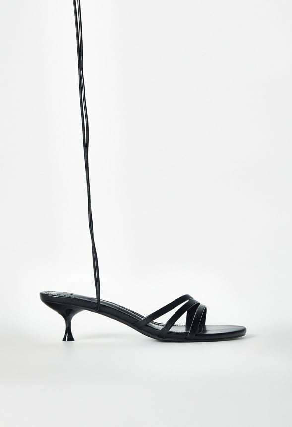 Jesamine Heeled Sandal Black