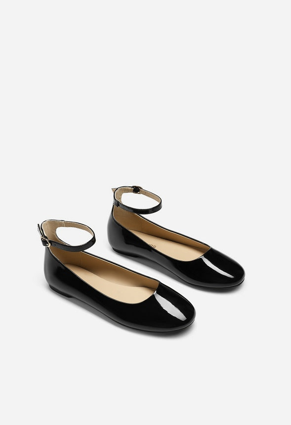 Comfortable Slip On Flats Black