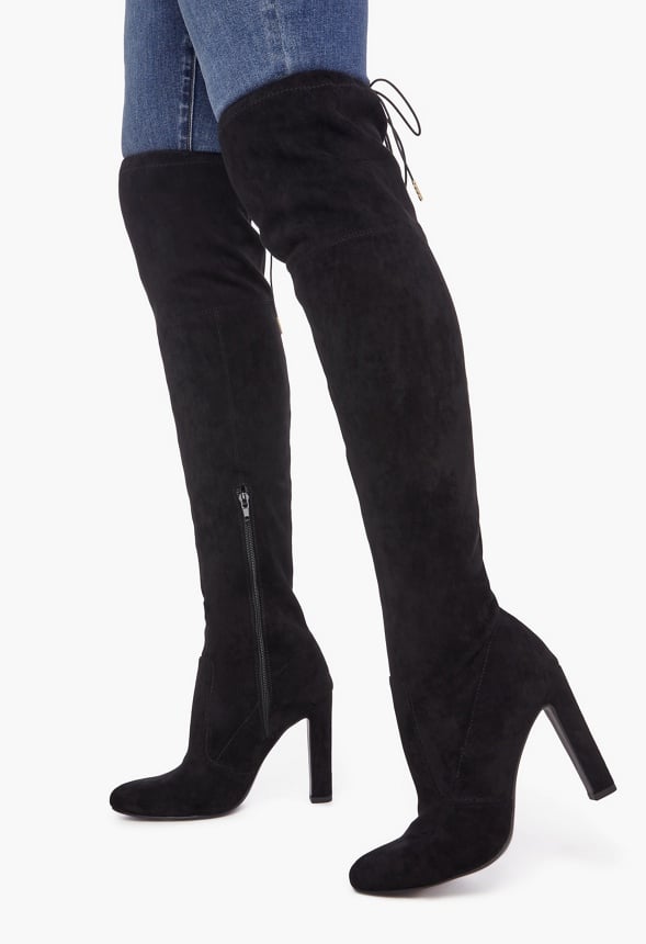 Jesyna Over-The-Knee Boot Black