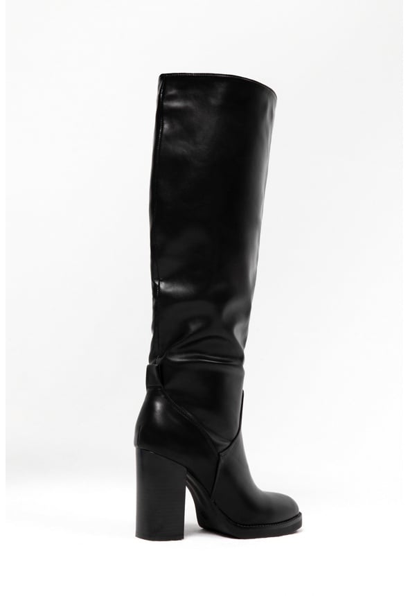 Jess Heeled Boot Black