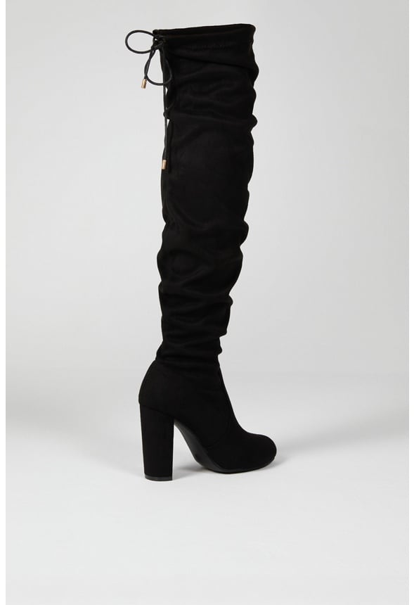 Erin Over-the-Knee Boot Black