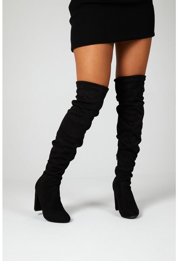 Erin Over-the-Knee Boot Black