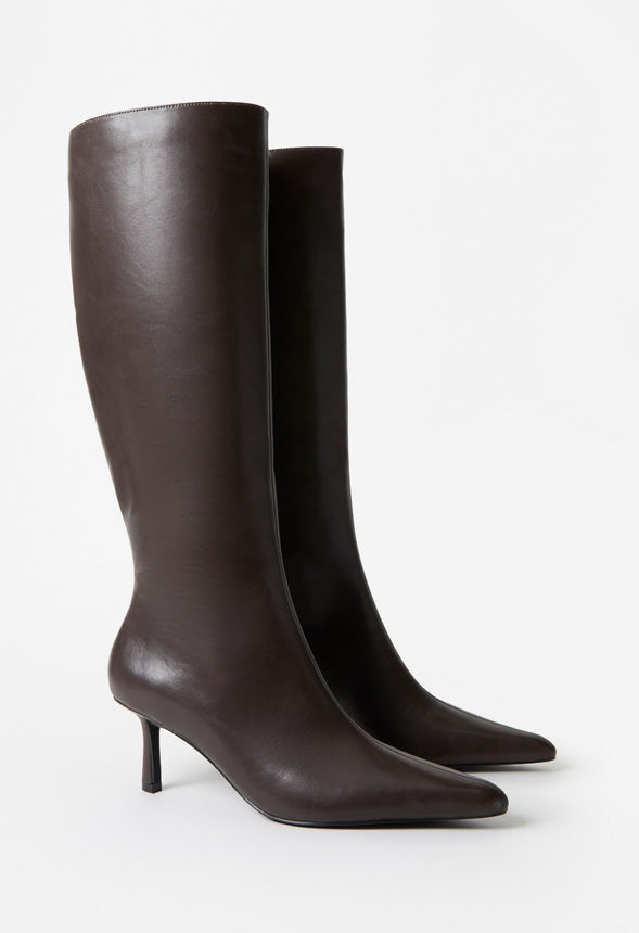Emilia Stiletto Boot Cacao Brown