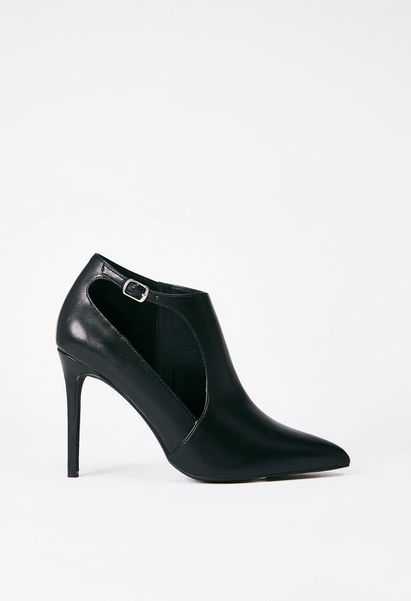 Irina Cut-Out Bootie Black