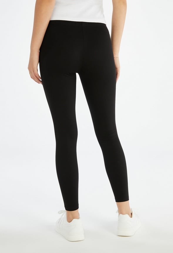 Basic Leggings Black Caviar