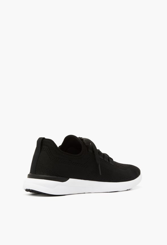 Easton Trainers Black Recycled Active Knit