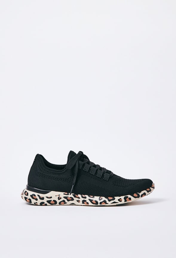 Easton Trainers Black Active Knit
