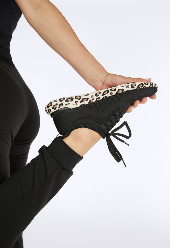 Easton Trainers Black Active Knit