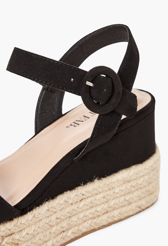 Almost Friday Wedge Black
